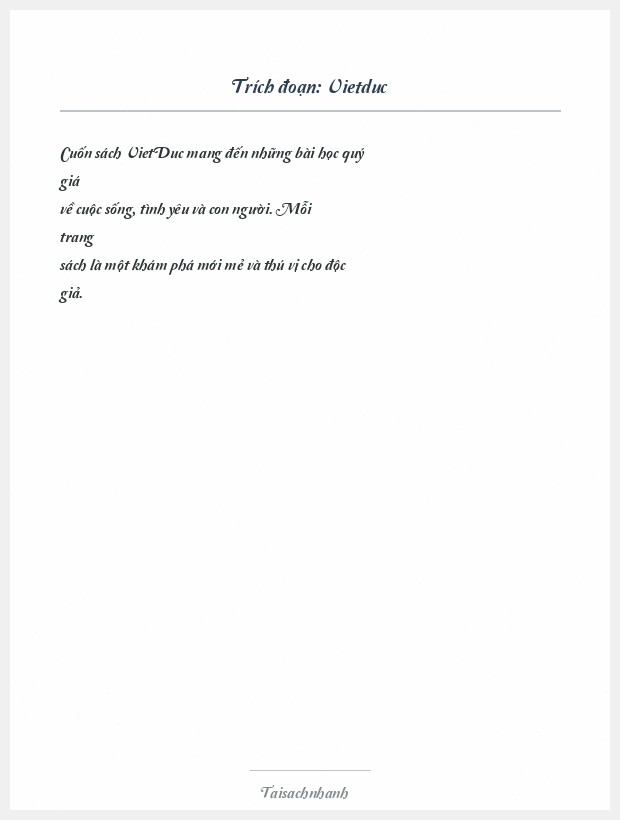 Trích đoạn Vietduc