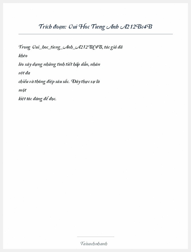 Trích đoạn Vui Hoc Tieng Anh A212Bc4B