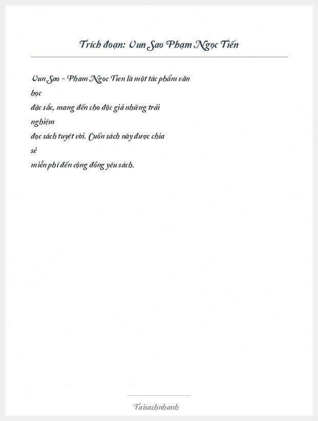 Trích đoạn Vun Sao Phạm Ngọc Tiến