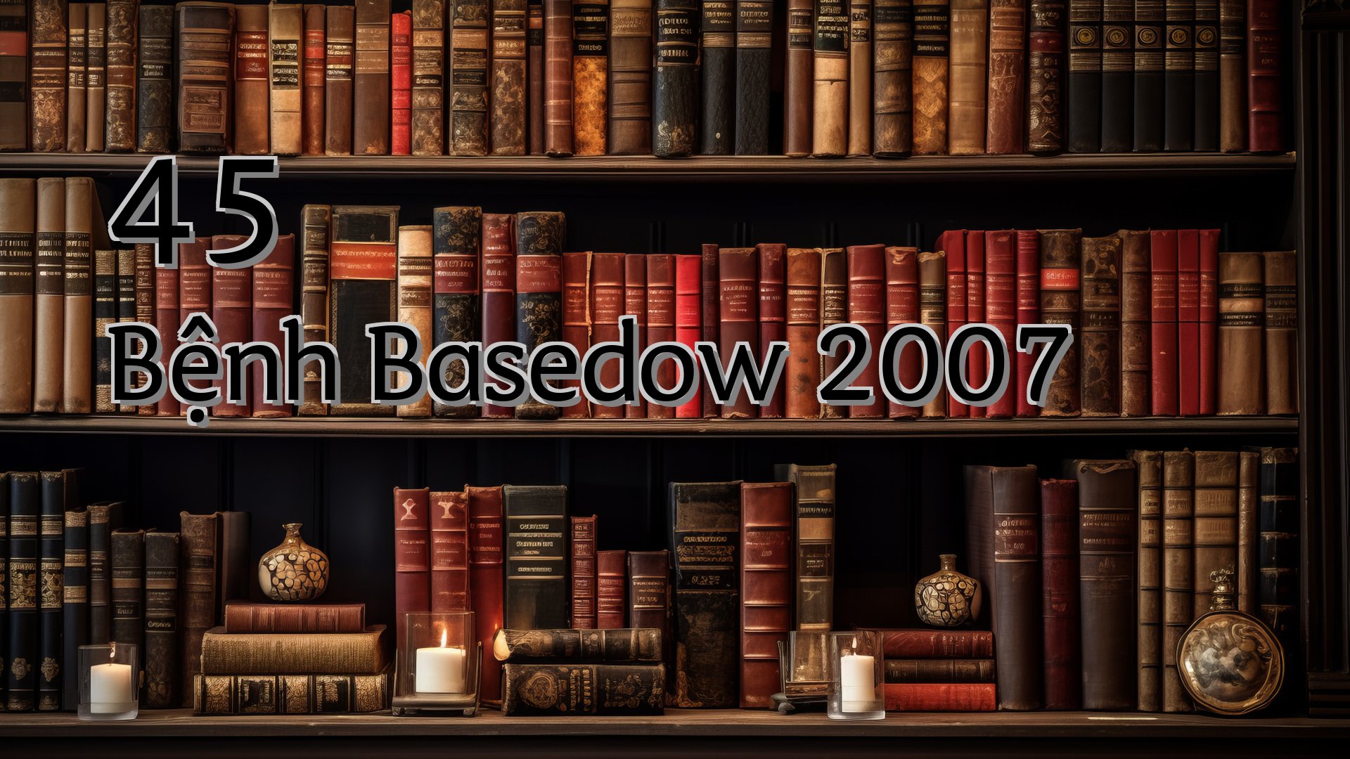 cover-45 Bệnh Basedow 2007
