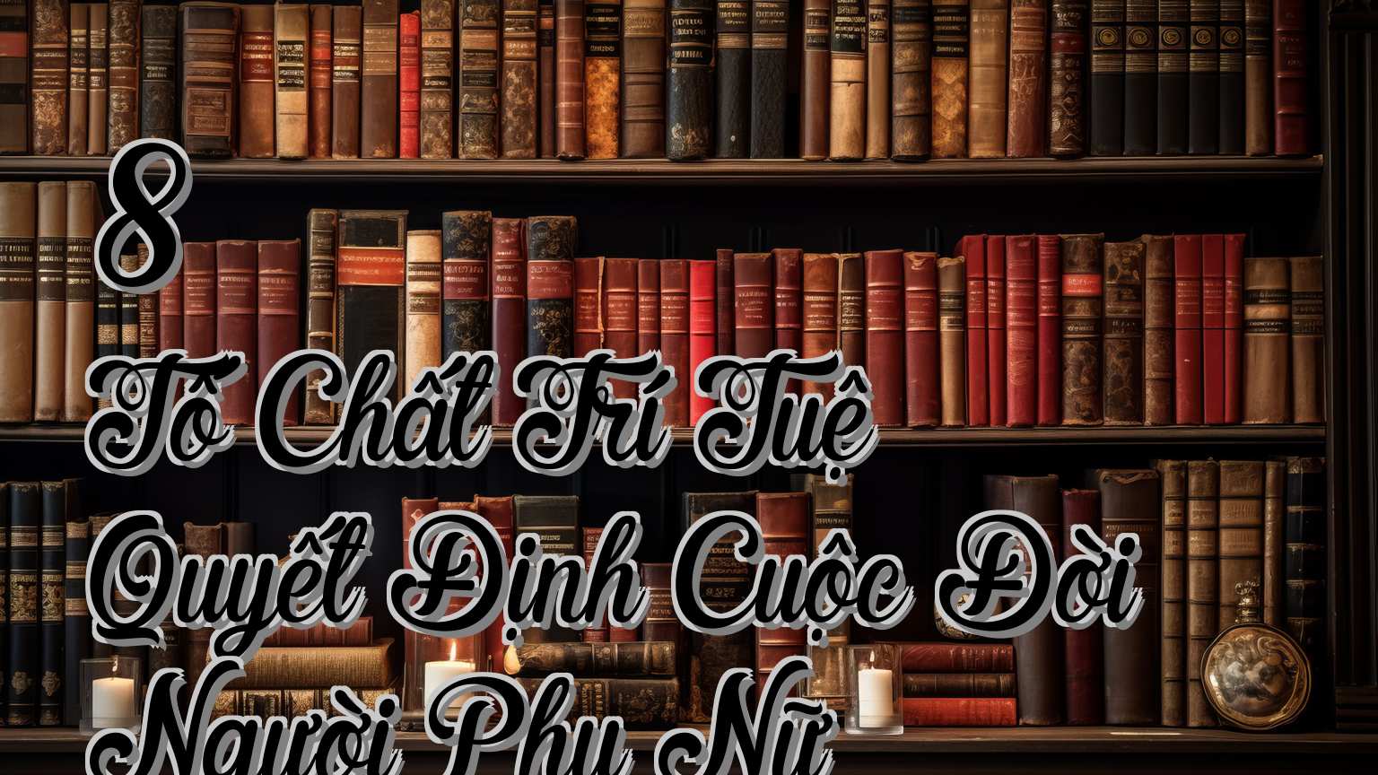 cover-8 Tố Chất Trí Tuệ Quyết Định Cuộc Đời Người Phụ Nữ