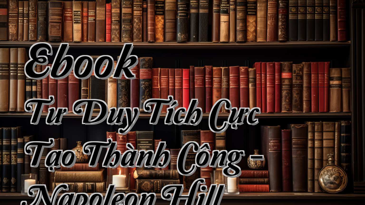 cover-Ebook Tư Duy Tích Cực Tạo Thành Công - Napoleon Hill