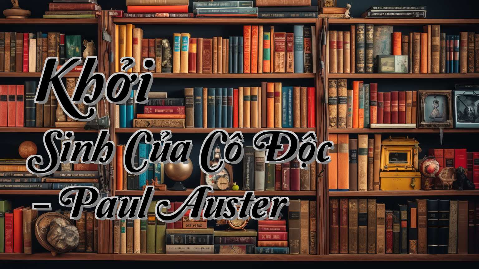 cover-Khởi Sinh Của Cô Độc - Paul Auster