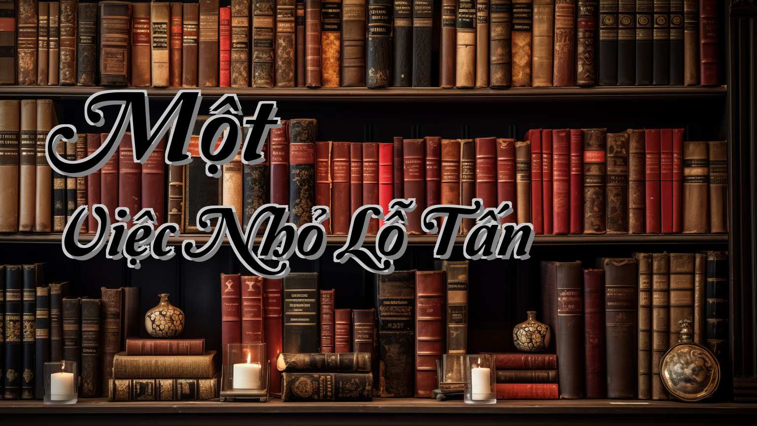 cover-Một Việc Nhỏ Lỗ Tấn