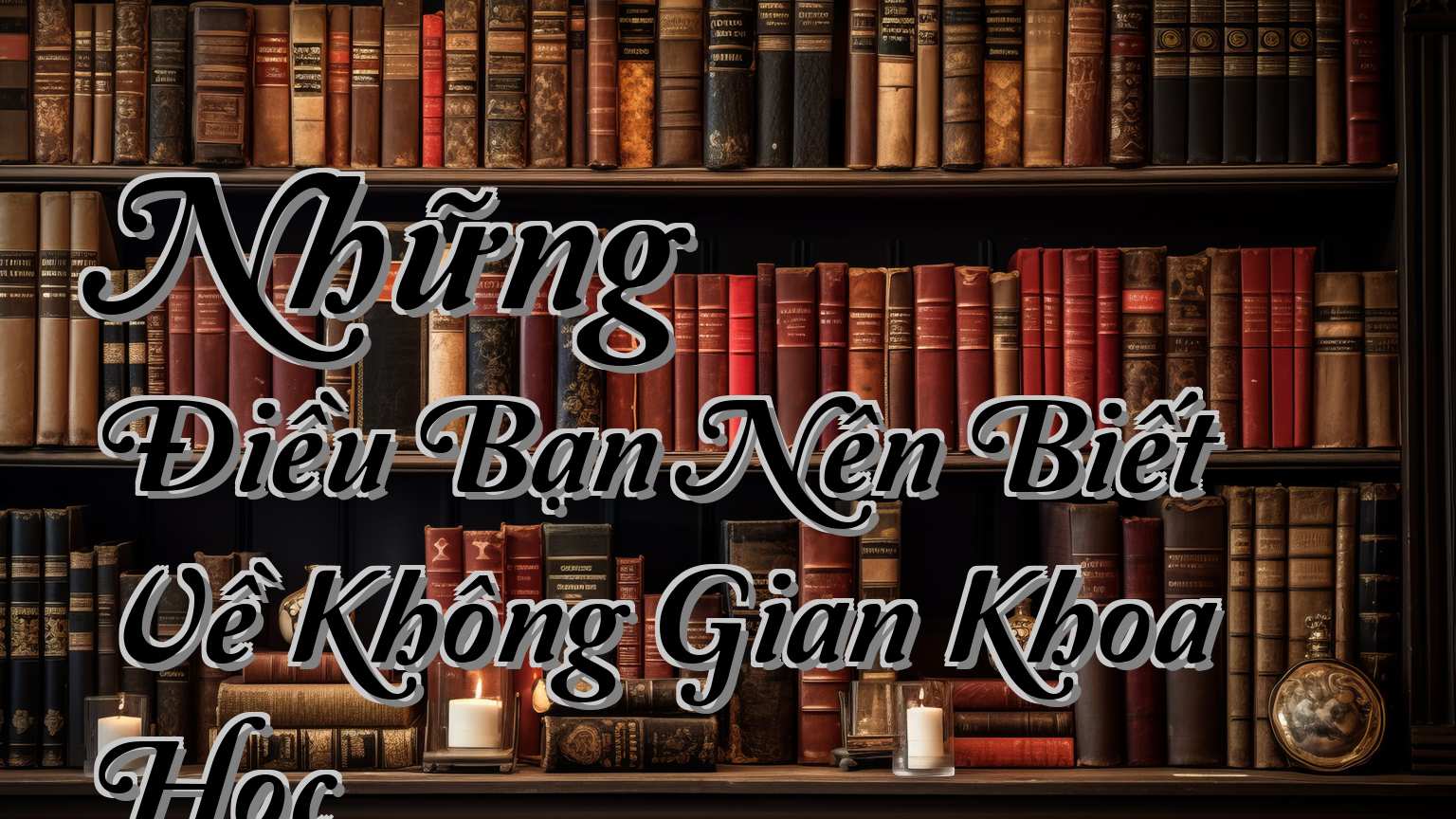 cover-Những Điều Bạn Nên Biết Về Không Gian Khoa Học