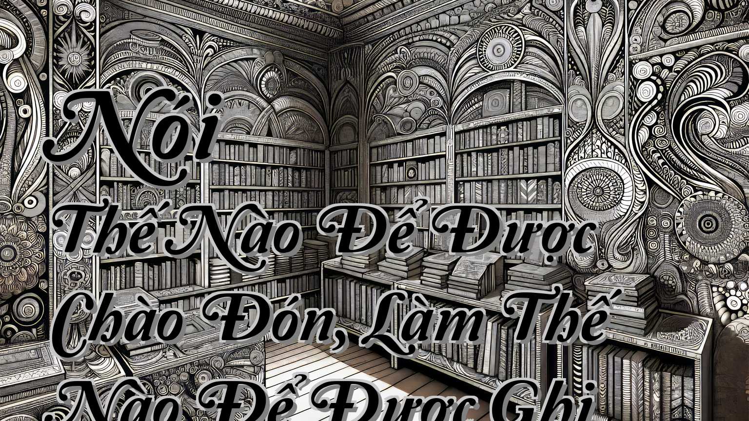 cover-Nói Thế Nào Để Được Chào Đón, Làm Thế Nào Để Được Ghi Nhận