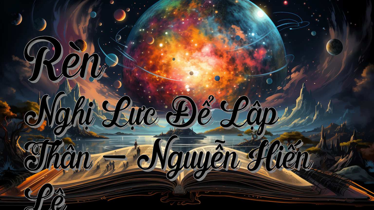 cover-Rèn Nghị Lực Để Lập Thân - Nguyễn Hiến Lê