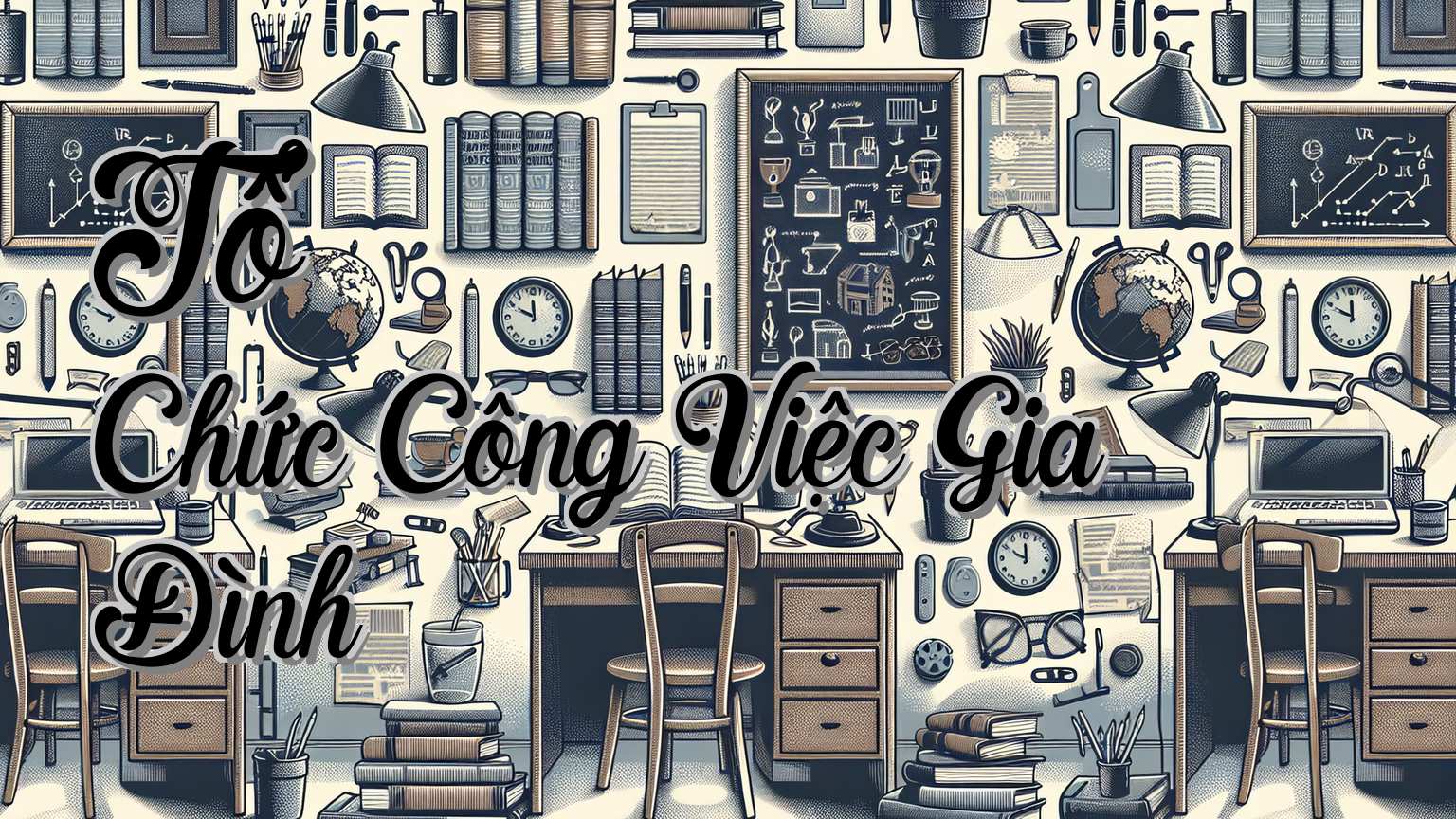 cover-Tổ Chức Công Việc Gia Đình