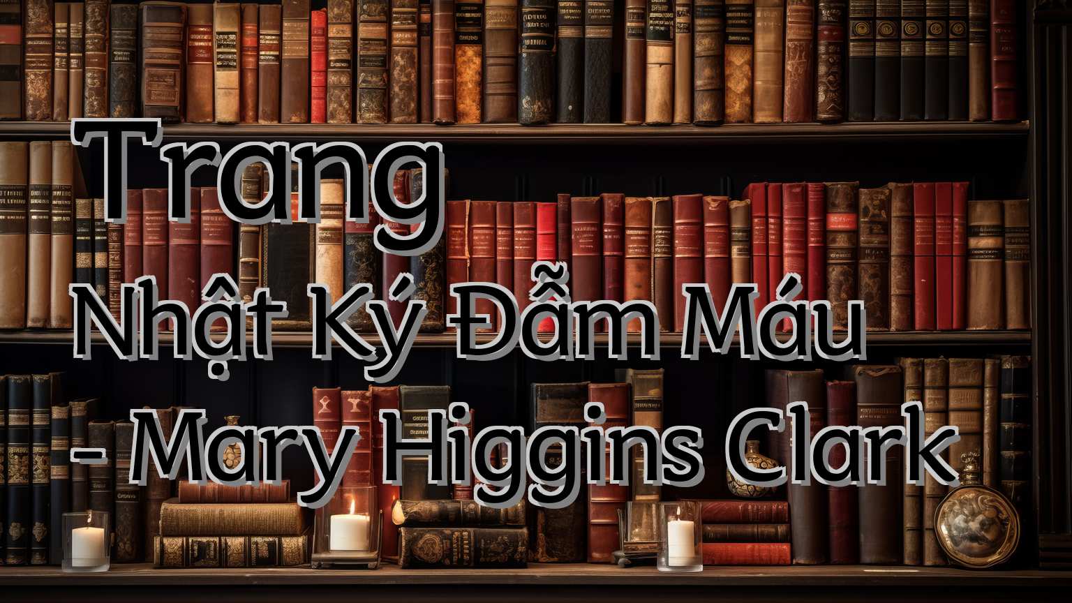 cover-Trang Nhật Ký Đẫm Máu - Mary Higgins Clark