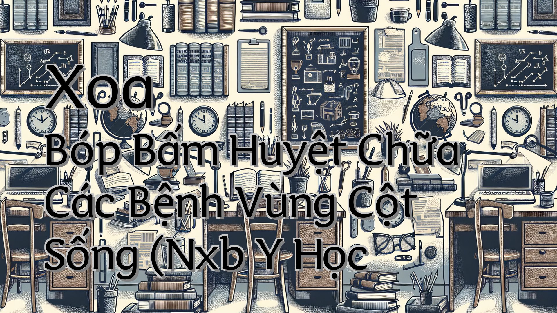 cover-Xoa Bóp Bấm Huyệt Chữa Các Bệnh Vùng Cột Sống (Nxb Y Học