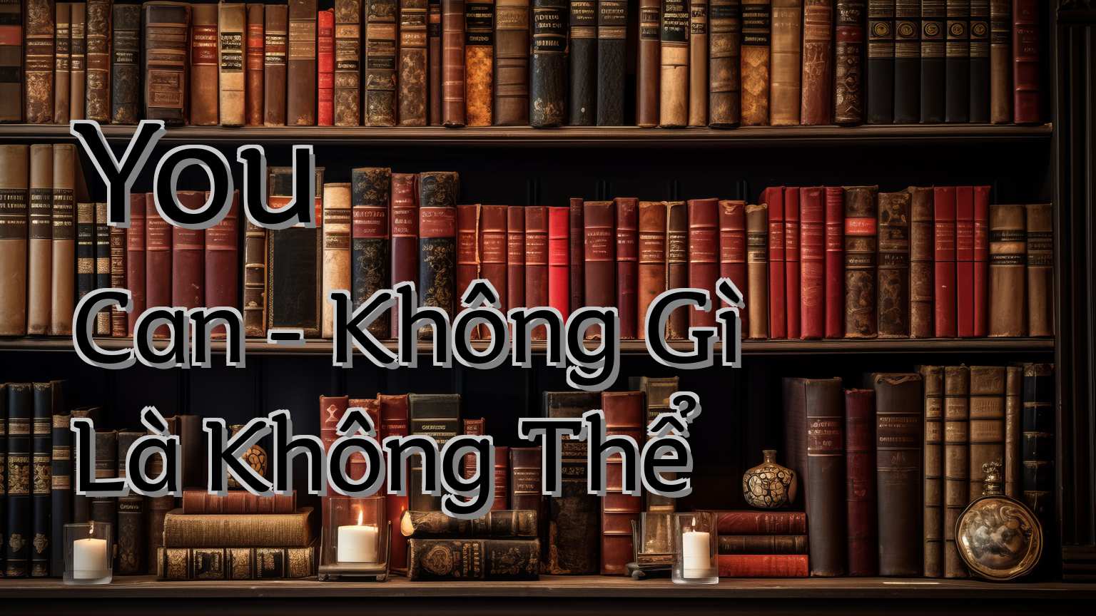cover-You Can - Không Gì Là Không Thể
