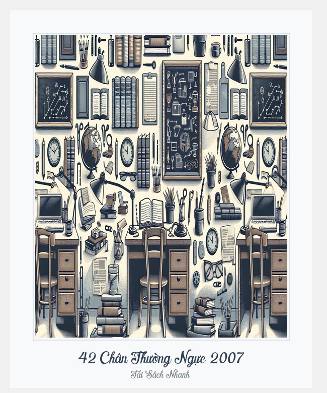 Bìa sách 42 Chân Thường Ngực 2007