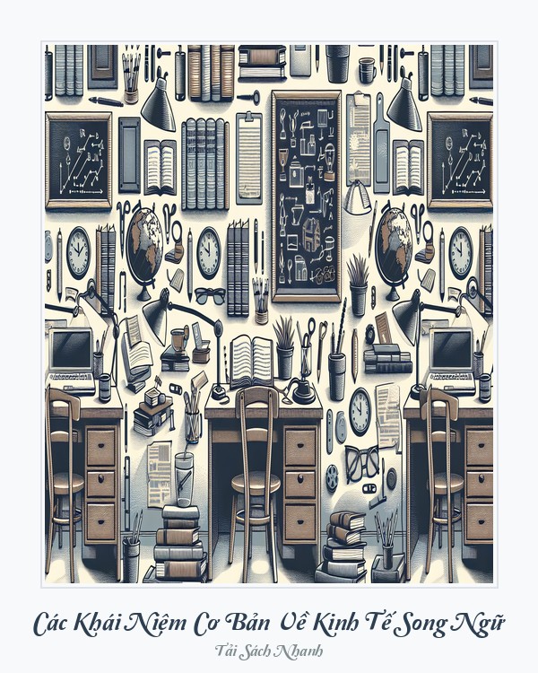 Bìa sách Các Khái Niệm Cơ Bản Về Kinh Tế Song Ngữ