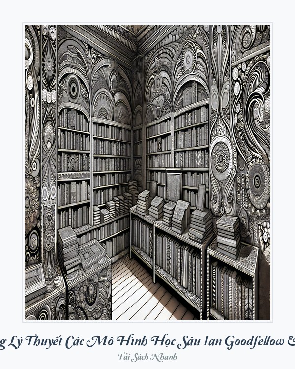 Bìa sách Deep Learning Nền Tảng Lý Thuyết Các Mô Hình Học Sâu Ian Goodfellow & Aaron Courville & Yosh