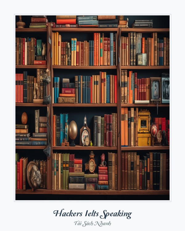 Bìa sách Hackers Ielts Speaking