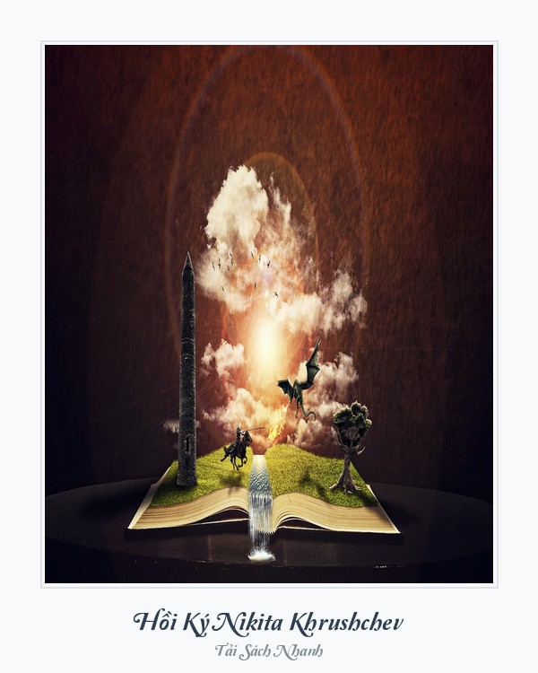 Bìa sách Hồi Ký Nikita Khrushchev