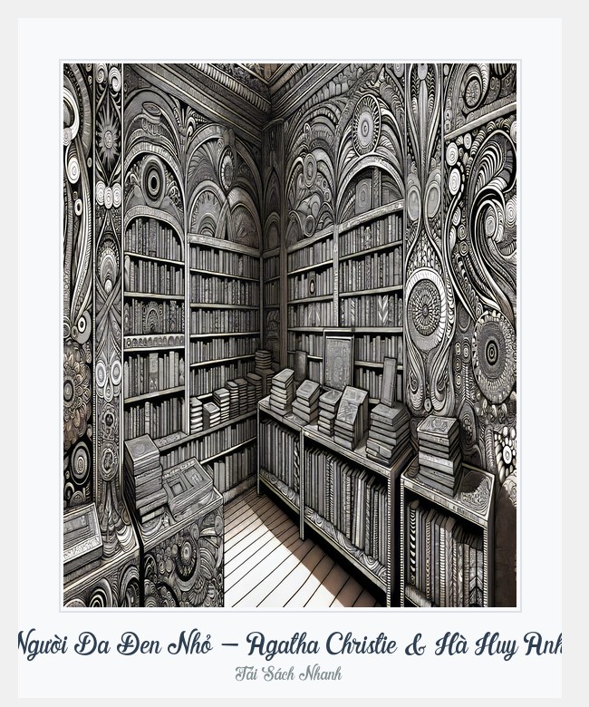 Bìa sách Mười Người Da Đen Nhỏ - Agatha Christie & Hà Huy Anh (Dịch)