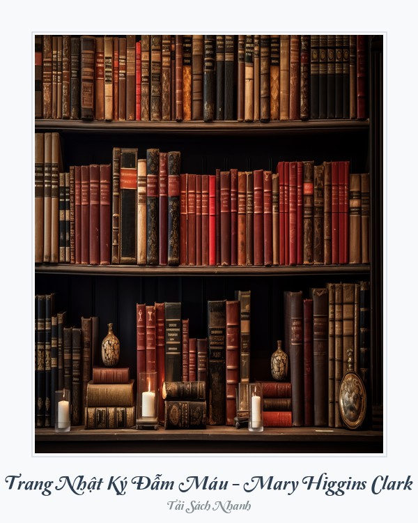 Bìa sách Trang Nhật Ký Đẫm Máu - Mary Higgins Clark