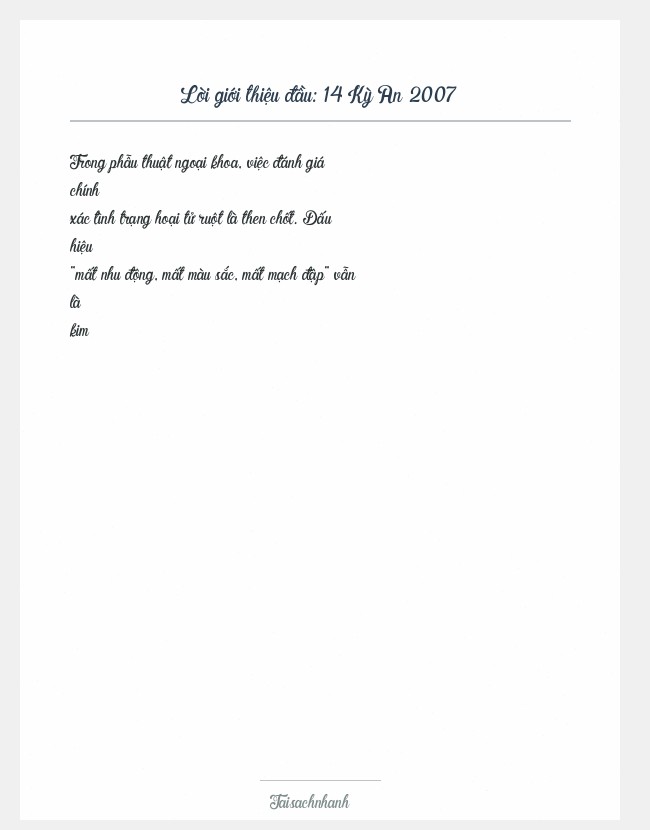 Trích đoạn 14 Kỳ An 2007