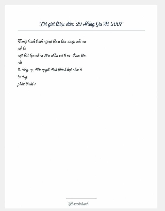 Trích đoạn 29 Nắng Gia Tú 2007