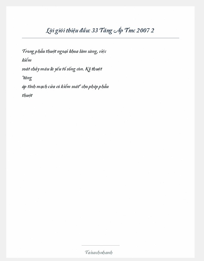 Trích đoạn 33 Tăng Áp Tmc 2007 2