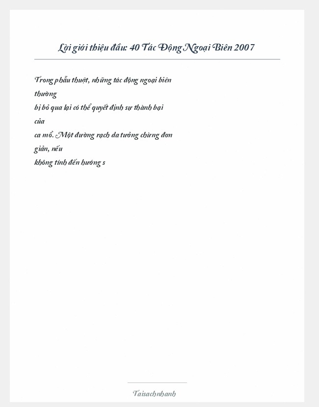 Trích đoạn 40 Tác Động Ngoại Biên 2007