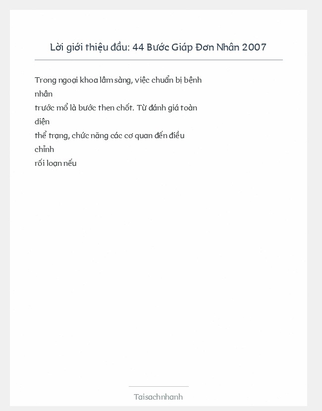 Trích đoạn 44 Bước Giáp Đơn Nhân 2007