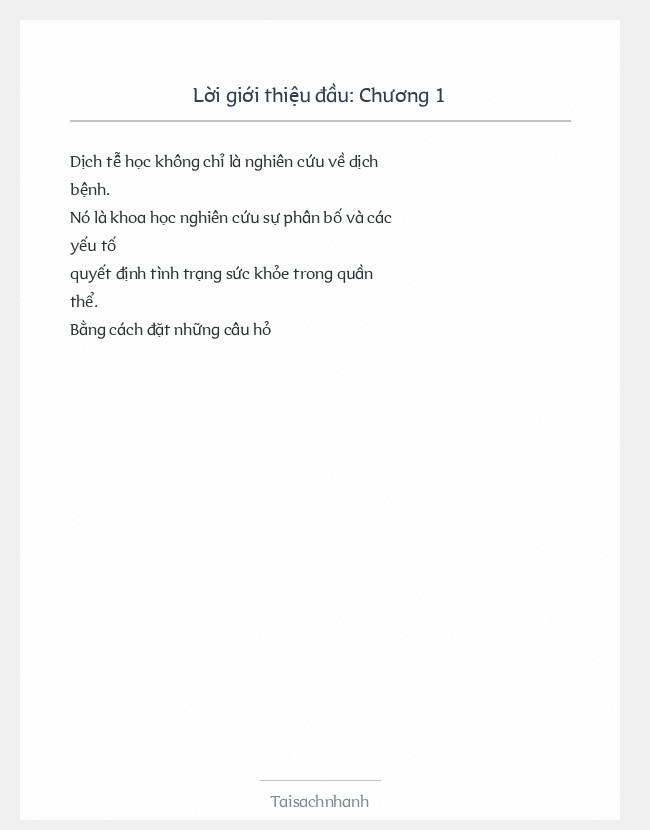 Trích đoạn Chương 1