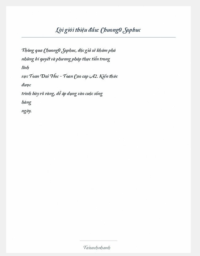 Trích đoạn Chuong0 Sophuc