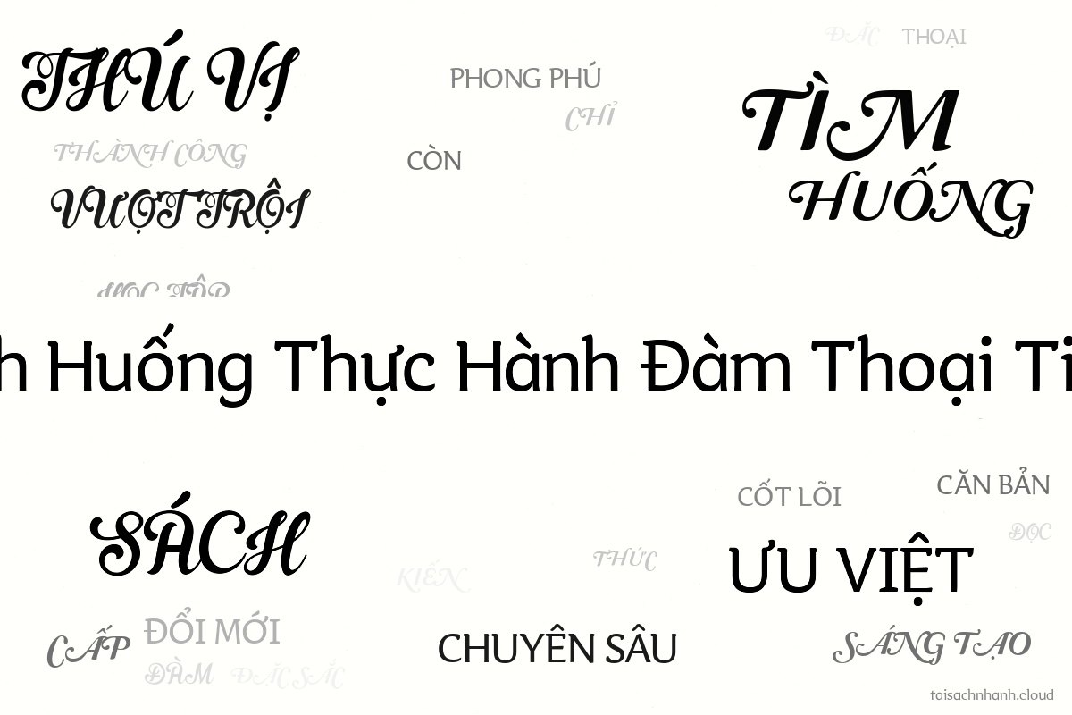 WordArt 384 Tình Huống Thực Hành Đàm Thoại Tiếng Hàn