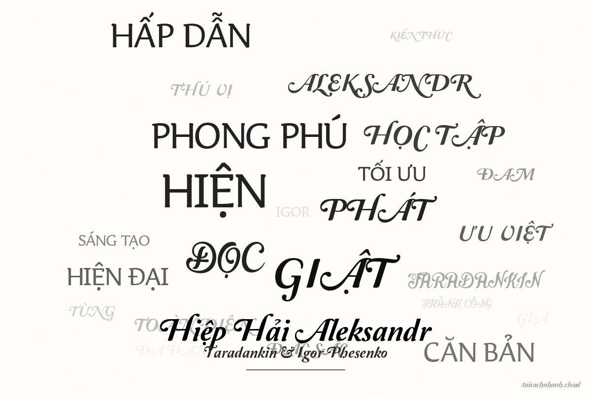 WordArt Hiệp Hải Aleksandr Taradankin & Igor Phesenko