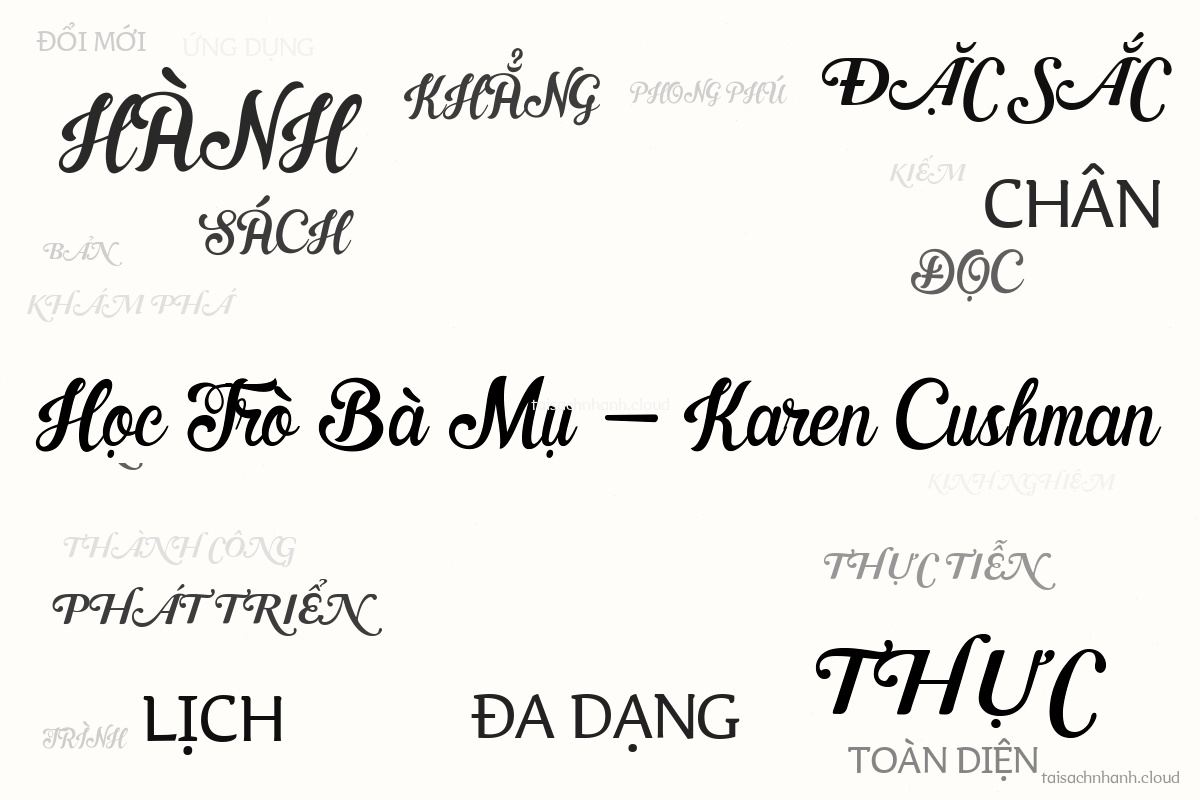 WordArt Học Trò Bà Mụ - Karen Cushman