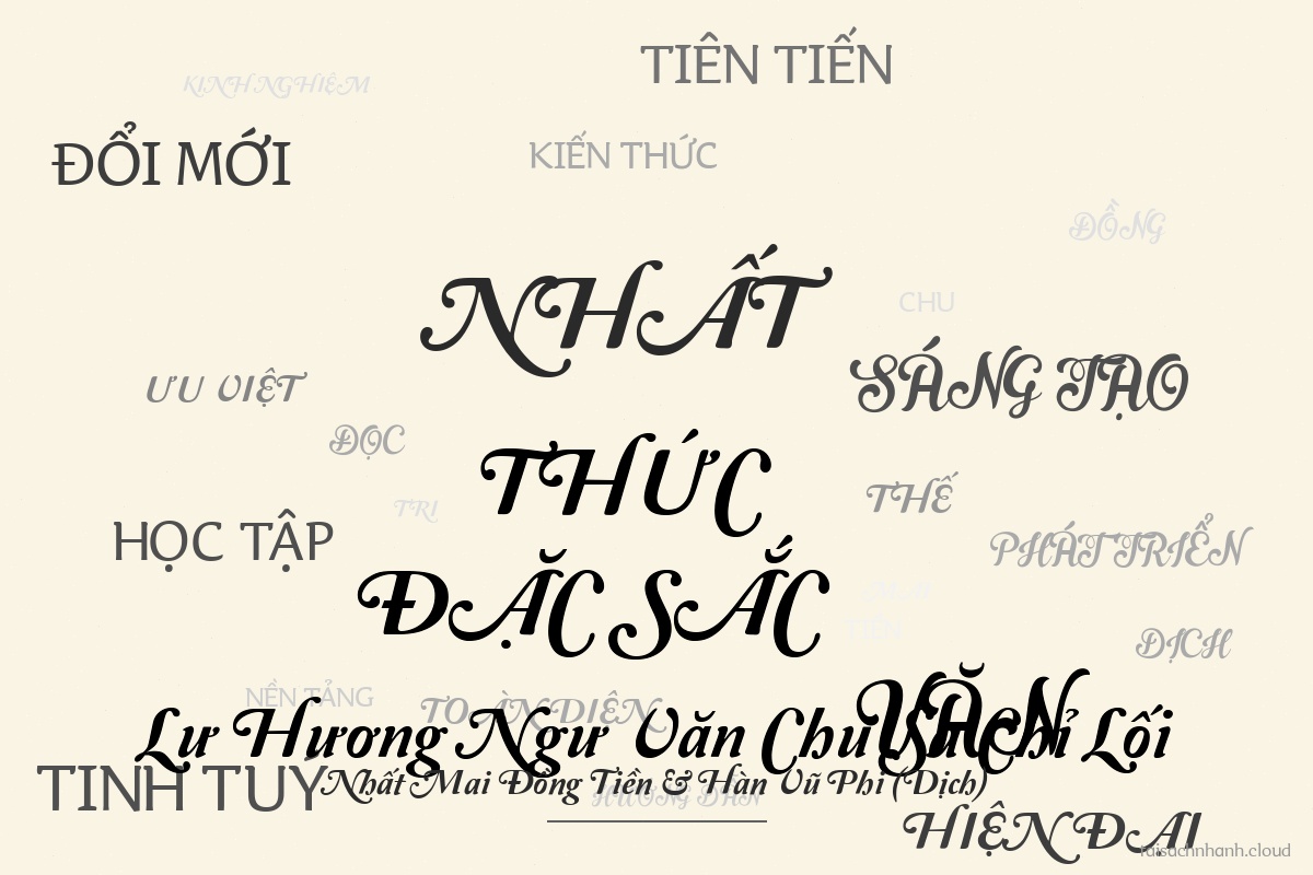 WordArt Lư Hương Ngư Văn Chu Sa Chỉ Lối Nhất Mai Đồng Tiền & Hàn Vũ Phi (Dịch)