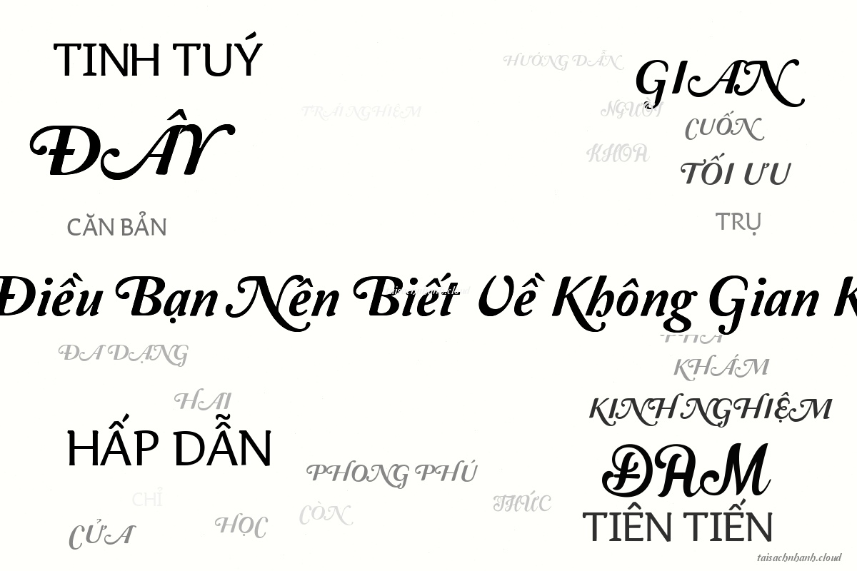 WordArt Những Điều Bạn Nên Biết Về Không Gian Khoa Học