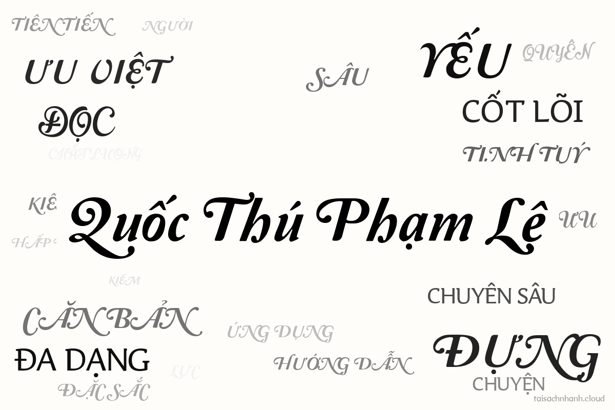 WordArt Quốc Thú Phạm Lệ