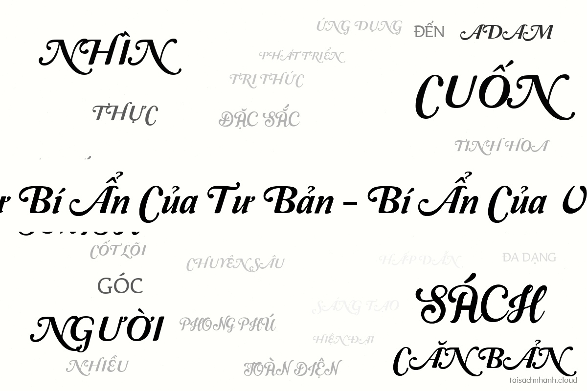 WordArt Sự Bí Ẩn Của Tư Bản - Bí Ẩn Của Vốn