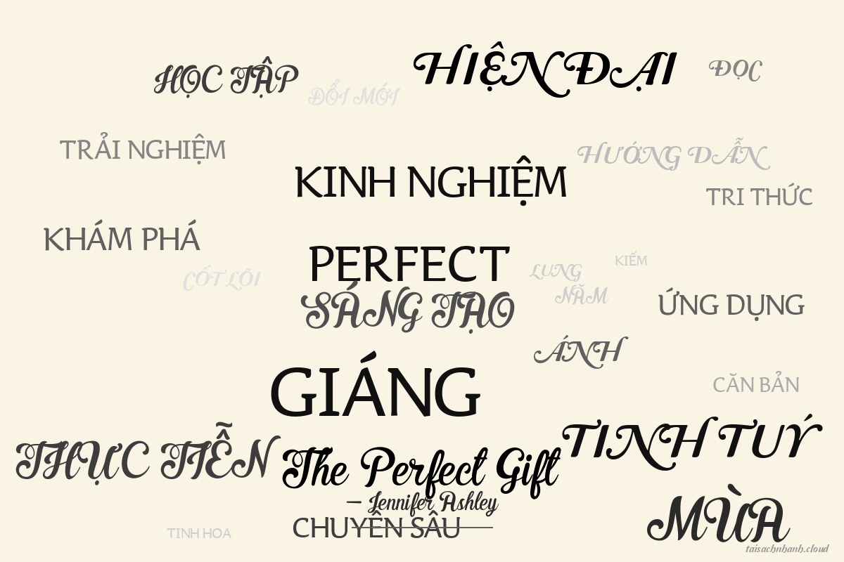 WordArt The Perfect Gift - Jennifer Ashley