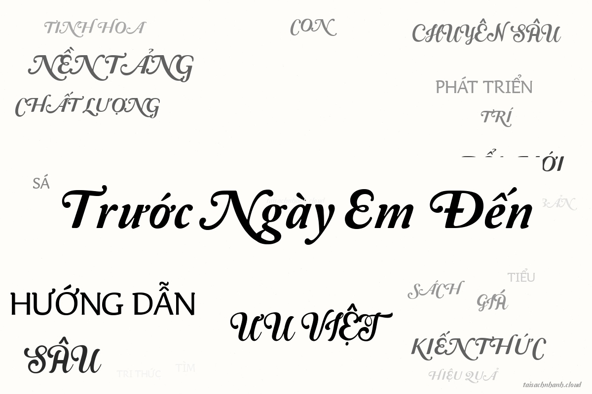 WordArt Trước Ngày Em Đến
