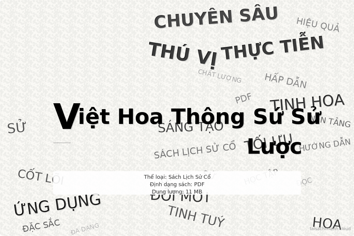 WordArt Việt Hoa Thông Sứ Sử Lược