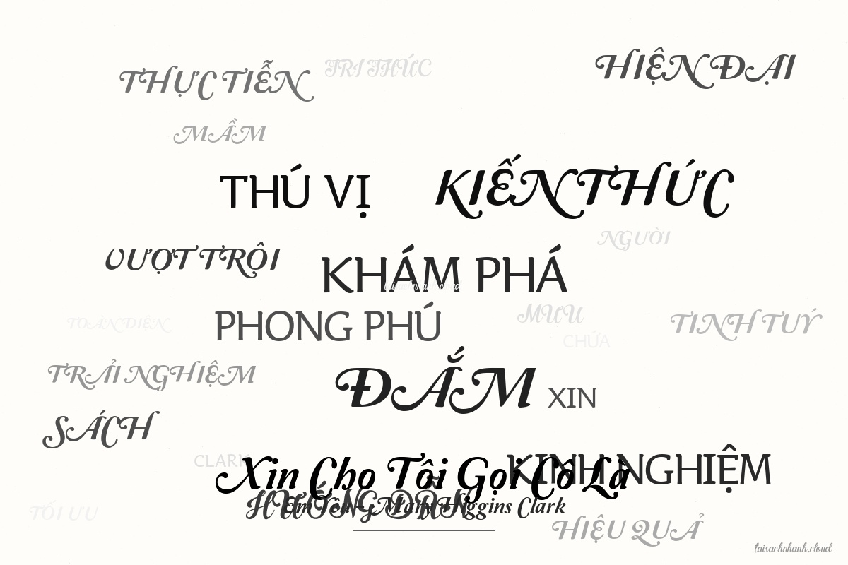 WordArt Xin Cho Tôi Gọi Cô Là Em Yêu - Mary Higgins Clark