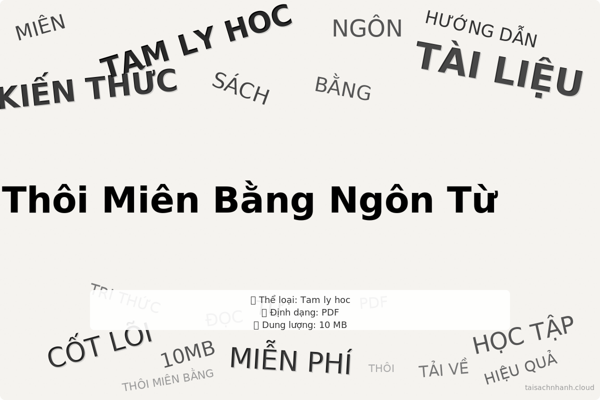 WordArt Thôi Miên Bằng Ngôn Từ - Tác Giả Joe Vitale - Tam ly hoc