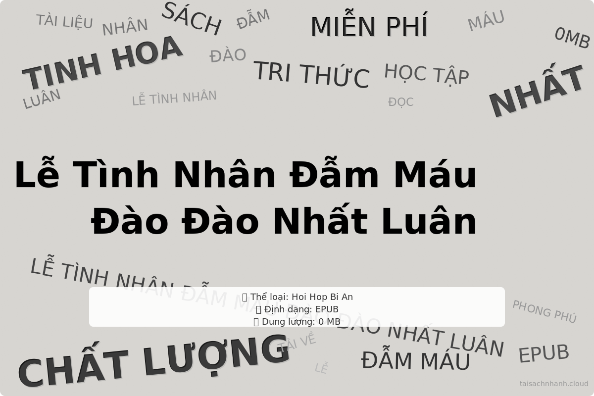 WordArt Lễ Tình Nhân Đẫm Máu Đào Đào Nhất Luân - TIÊN TIẾN