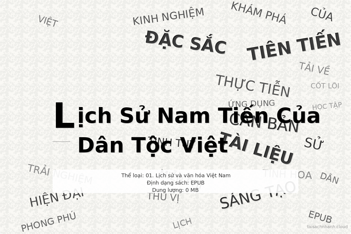 WordArt Lịch Sử Nam Tiến Của Dân Tộc Việt - Trúc Khê