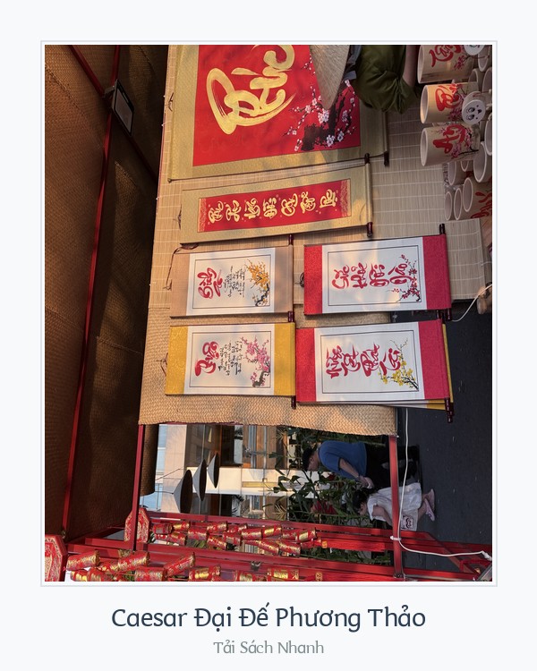 Bìa sách Caesar Đại Đế Phương Thảo