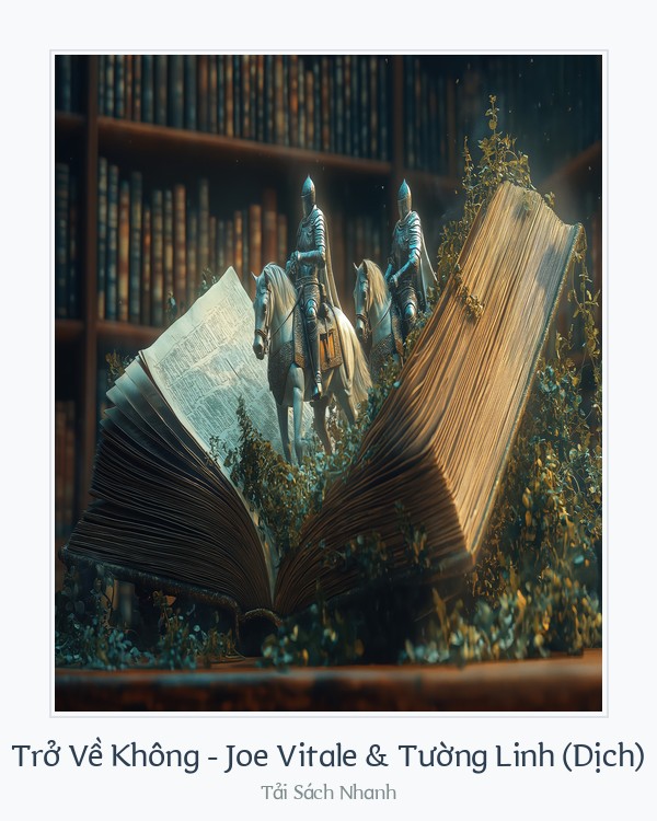 Bìa sách Trở Về Không - Joe Vitale & Tường Linh (Dịch)
