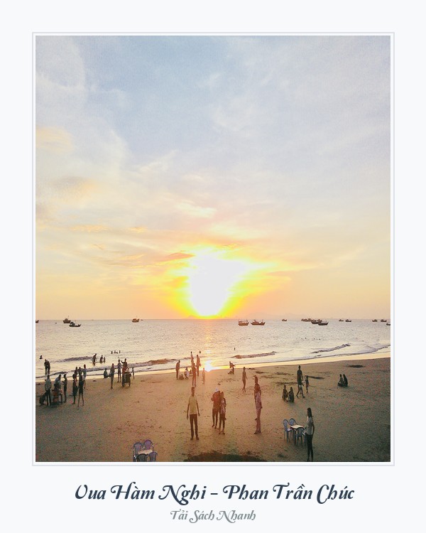 Bìa sách Vua Hàm Nghi - Phan Trần Chúc