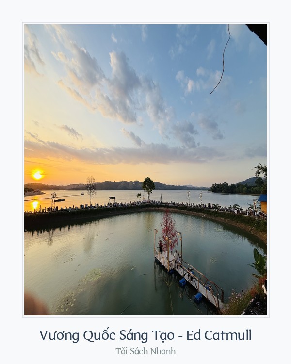 Bìa sách Vương Quốc Sáng Tạo - Ed Catmull